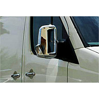 Stainless steel mirror covers, trim MERCEDES SPRINTER, VW CRAFTER (2006-2017) _ car / accessories